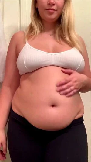 Fat Bbw Naked Selfie - Watch fat cutie - Lmbb, Bbw Belly, Weight Gain Porn - SpankBang