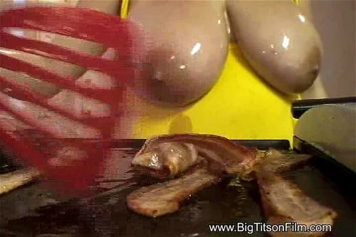 big tits, kitchen, fetish