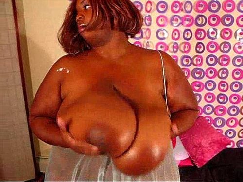 ebony, huge breasts, bbw