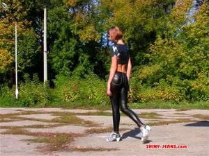 shiny-swimsuit-spandex-leotard thumbnail