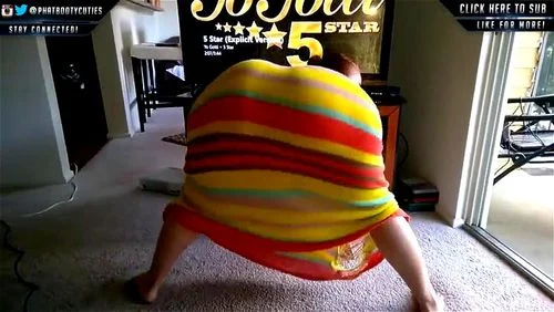 bbw, big butt, twerking fat ass, homemade