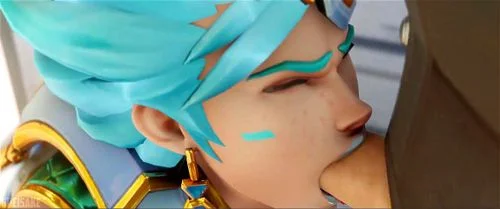 overwatch 3d, blowjob, tracer, pov