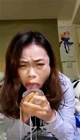 Asian Girls Sloppy BJ  thumbnail