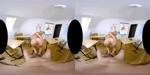 virtual reality, anal, babe, vr