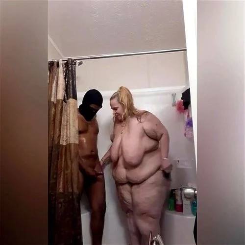 fat shower fuck