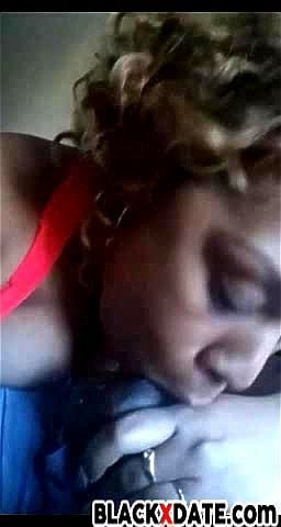 Hot ebony likes to give head Hot ebony likes to give head