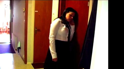 Spanked for her prank