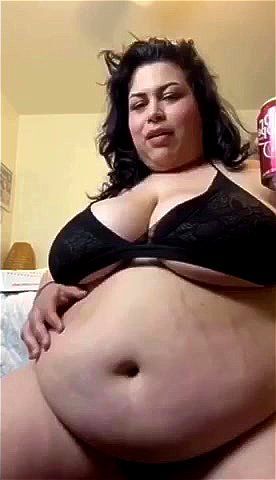bbw, belly, big tits