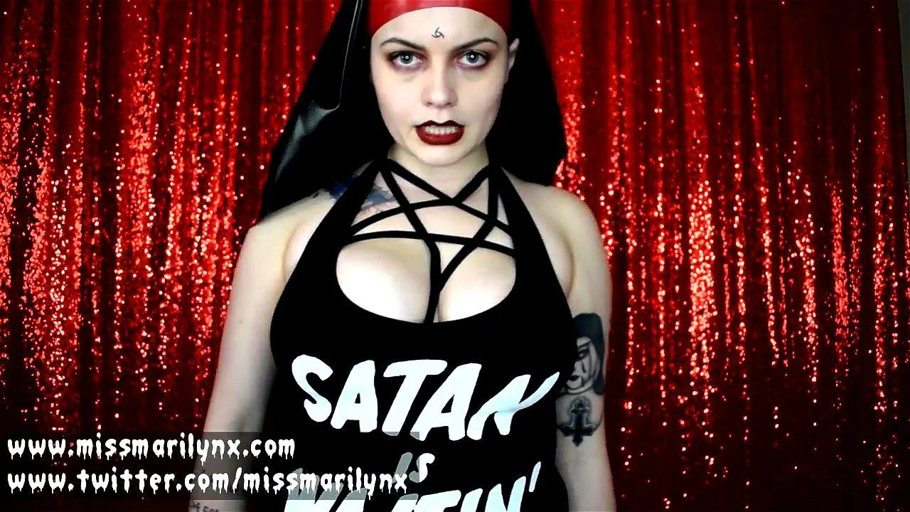 Satanist Porn - Watch Devil Worship Mantra - Satanic, Missmarilynx, Nun Porn - SpankBang