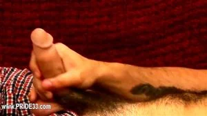 Huge cock pumping and touching sleek
