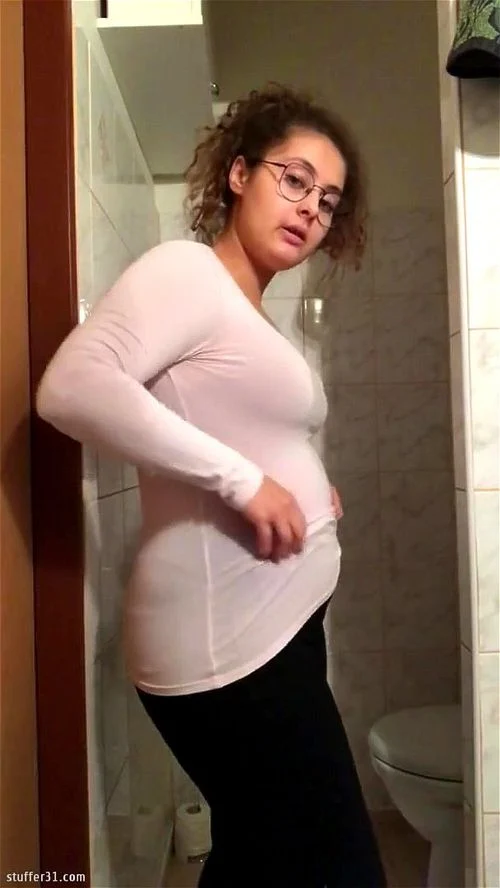 chubby, big tits, bbw, weight gain
