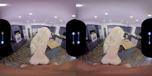 blonde, Elsa Jean, virtual reality, vr