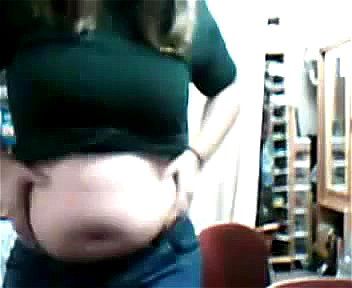feederism, weight gain, chubby belly, bbw