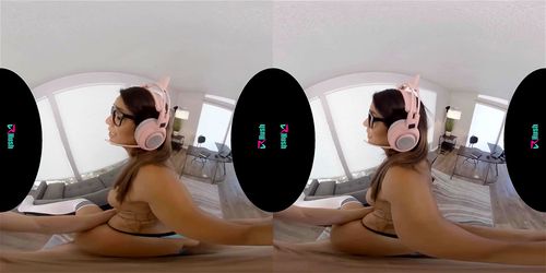 blowjob, babe, vr, virtual reality
