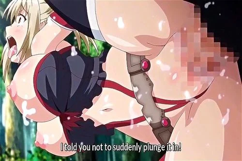 anime hentai, big tits, handjob, ochi mono rpg seikishi luvilias