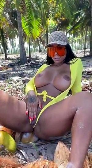 Beach Masturbation