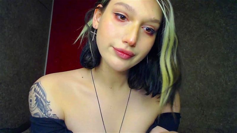 Cute shemale Masturbate
