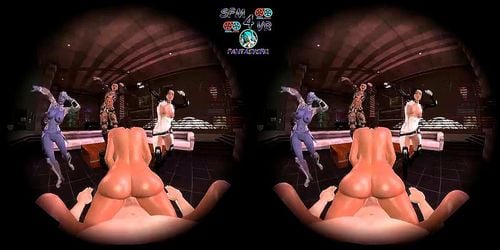 virtual reality, tease, vr, big ass
