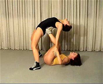 wrestling catfight, wrestling, flexible, fetish