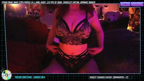 solo, big tits, busty, webcam, masturbation