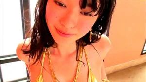 Asian golden bikini softcore