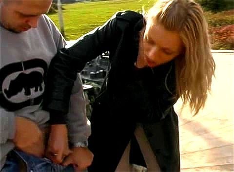 Public handjob Public handjob