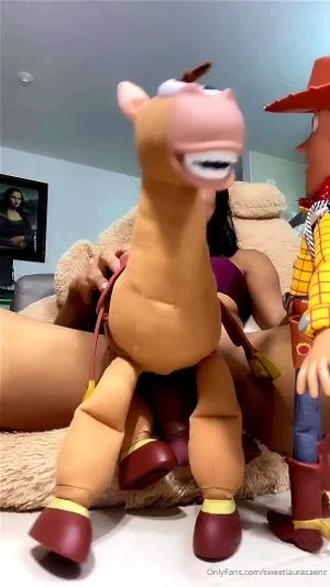 300px x 534px - Watch Woody & Bullseye go for a wonderful ride on a Shecock - Latina, Tranny,  Shemale Porn - SpankBang