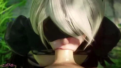 YoRHa 2B Ass Queen JOI Nier Automata Booty Focus 3D Anal SFM Anime Butt [Zurikat]