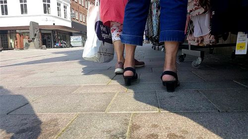 Candid Oldest Granny Porn - Watch Candid Old Granny In Black Strappy Sandals - Feet, Toes, Granny Porn  - SpankBang