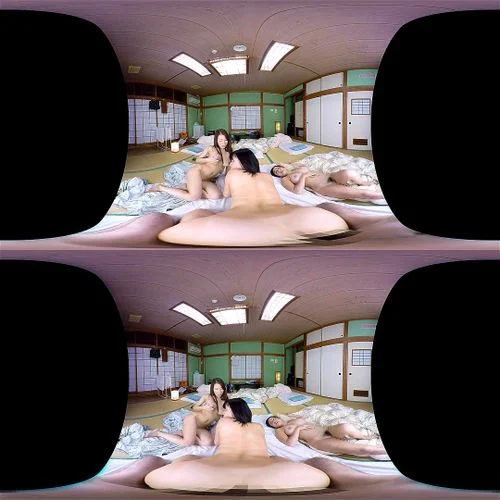 threesome, virtual reality, japanese, vr
