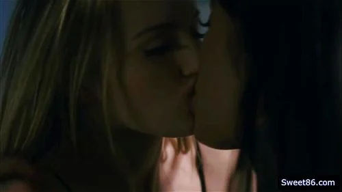 lesbian kiss, blonde, lesbian kissing, lesbian