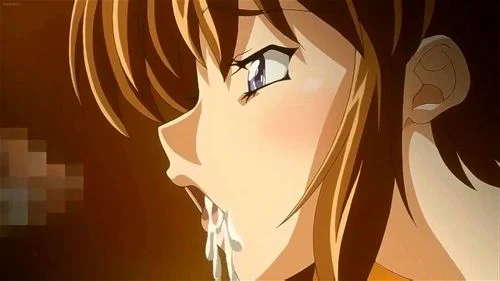 anime hentai, double penetration, dp, brunette