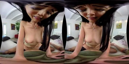 vr, small tits, virtual reality, asian