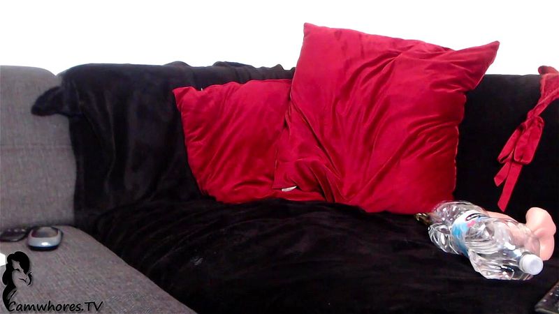 Cam show on couch