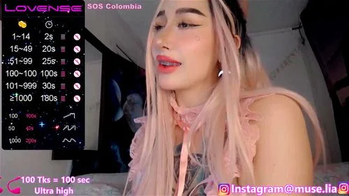 teen, masturbation, solo, pink hair