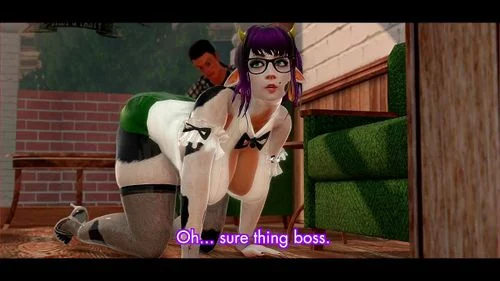 big ass, bovine, hentai, animation 3d sex