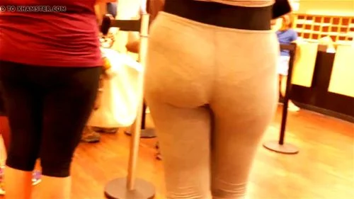 Candid ass in public thumbnail