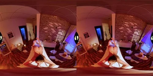 virtual reality, massage fuck, babe, vr
