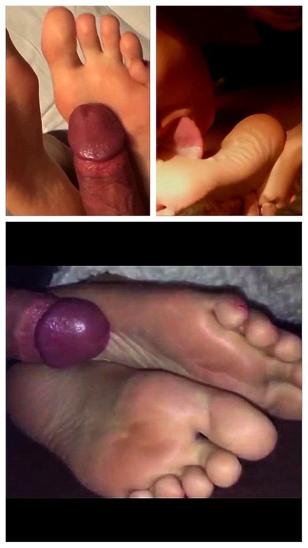 Ig Mia gfs foots sexy footjob and cum licked