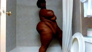 Sexy ssbbw shower