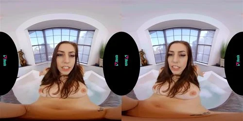 babe, tits, brunette, virtual reality
