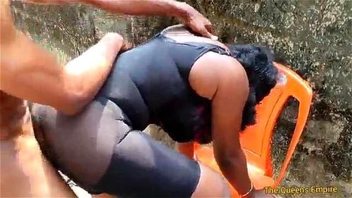 big tits african amateur outdoor fucked