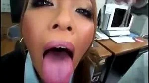 Japanese gal mouth fetish