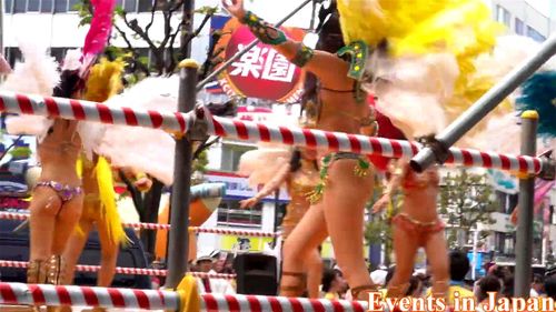 Zumba carnaval japonés - Brasileira, Japonesa Caliente Hermosa, Toy Porn