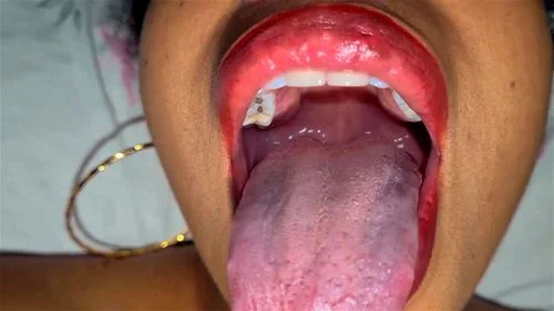 Watch Ebony tongue and mouth in slow motion - Ebony, Fetish Porn - SpankBang