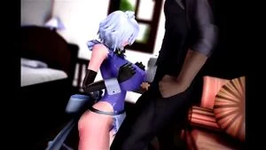 Mmd touhou sex maid   thumbnail