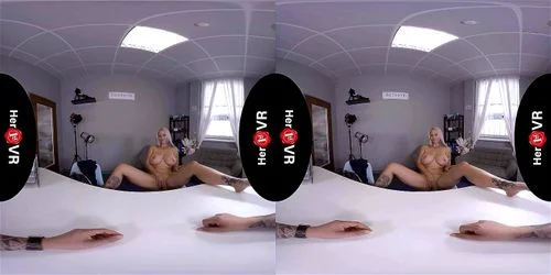 virtual reality, big natural tits, big tits, interview casting