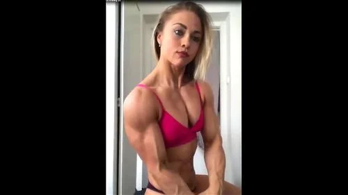 muscle girl, compilation, muscle babe, fbb