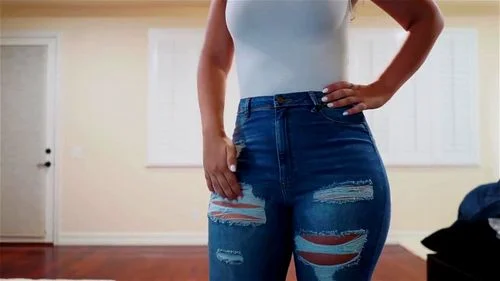 phat ass, latina, tight jeans, big ass