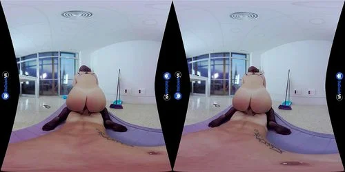 virtual reality, big ass, anal, Zoe Doll